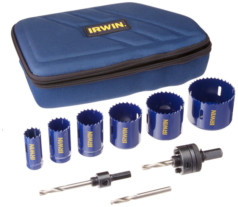 Irwin Tools IRWIN 3073003 Electricians Hole Saw Kit 9Piece - Image 2
