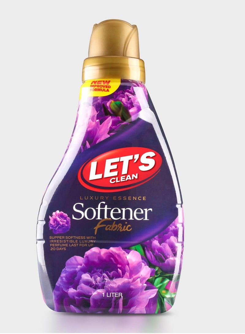 LET'S CLEAN مسحوق غسيل بالورد الأرجواني 2 كجم ومُنعّم الأقمشة برائحة اللافندر الفاخرة 1 لتر - Image 3