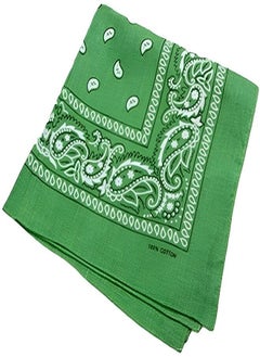 ماركة غير محددة وشاح رفيع قطن  باندانا بتصميم بيسلي من القطن  - Image 3