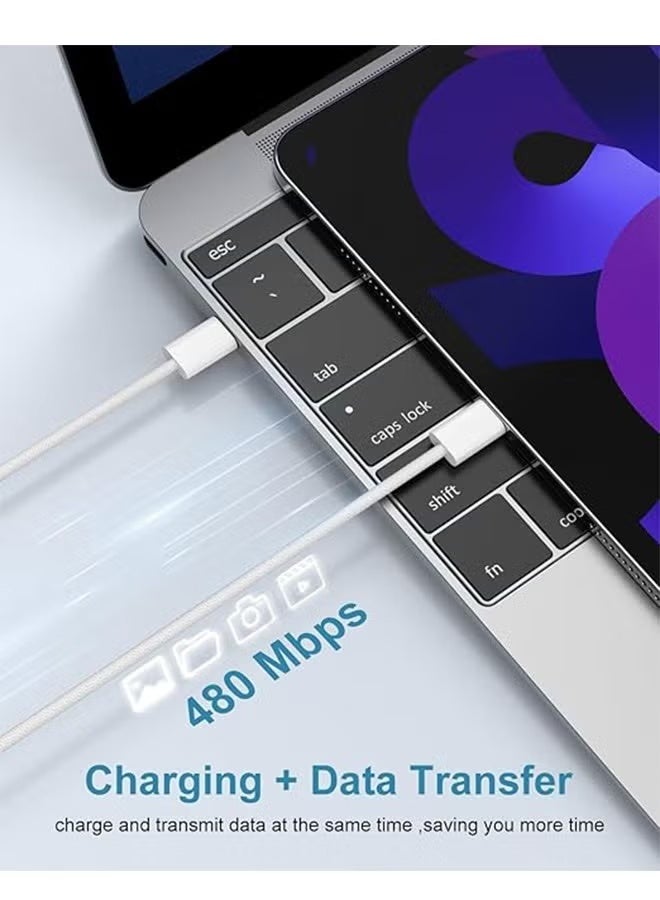 X spring iPhone 20W Fast Charger | USB C Wall Fast Charger Adapter with 1m USB C to Lightning Cable Compatible with iPhone 14/14 Pro/14 Pro Max/13/12/SE2020/11/XR/XS Max/X/iPad - Image 5