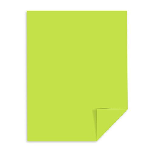 Astrobrights Neenah 21859 Astrobrights Color Paper, 8.5” x 11”, 24 lb / 89 gsm, Vulcan Green, 500 Sheets - Image 2