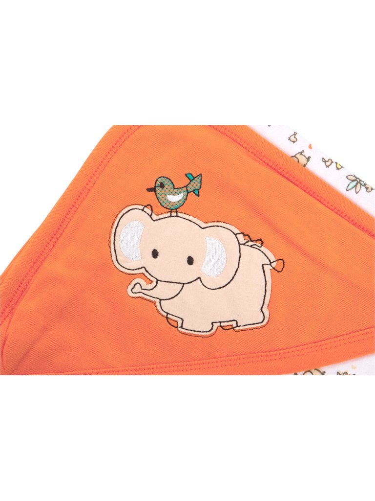 mee mee Mee Mee Warm and Soft Wrapper Blanket with Hood, Orange - Image 4