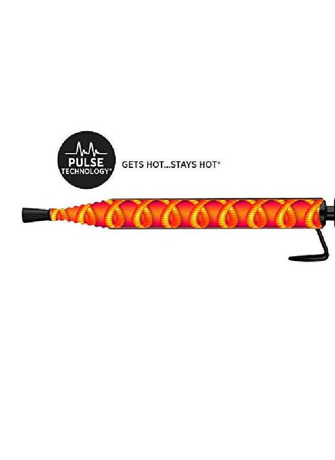 Hot Tools - Professional Black Gold Spiral Curling Iron + Wand 3/4 Inch - Image 1