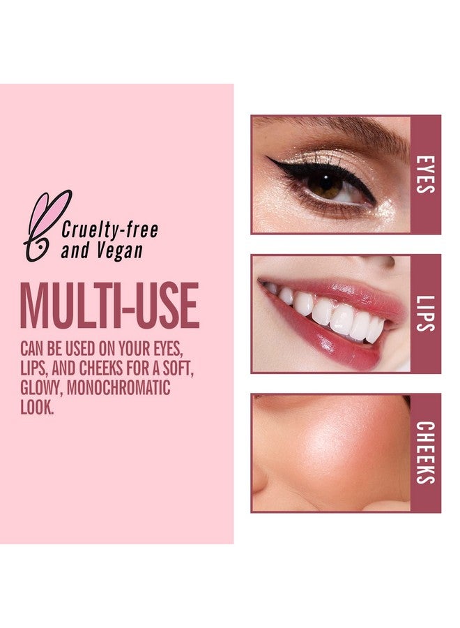 KIMUSE Multi Stick Trio Face Makeup, Cream Blush Stick For Cheeks & Lips, Contour Stick & Highlighter Makeup Sticks For All Skin - Image 4