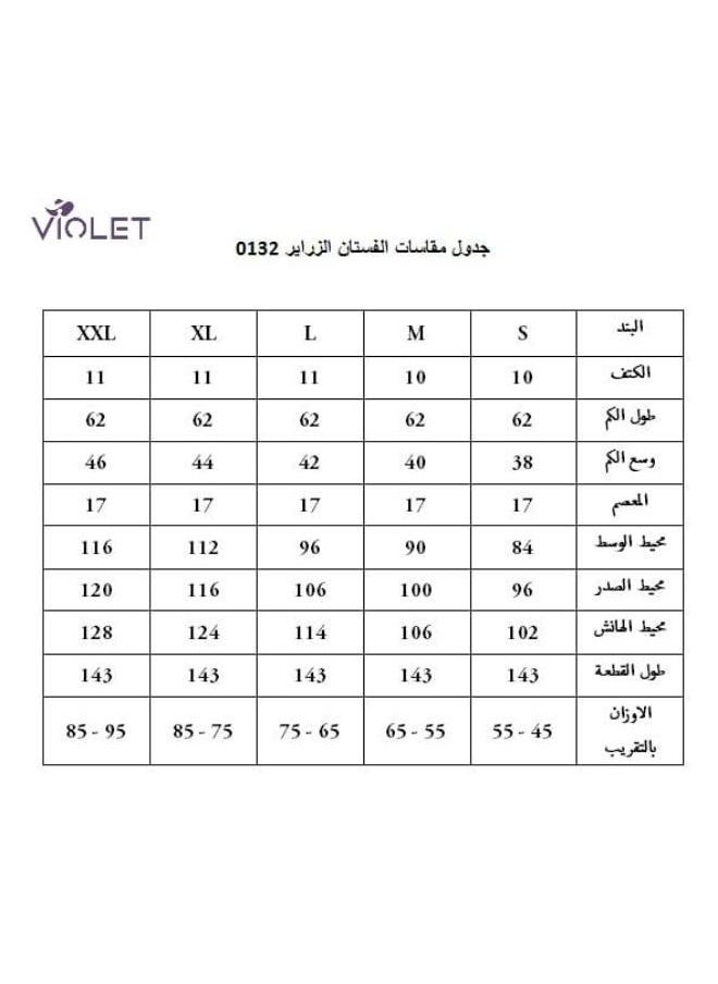 بيوريتوبيا - فستان ماكسي بأزرار كاملة بأكمام طويلة - فيروزى - Image 1