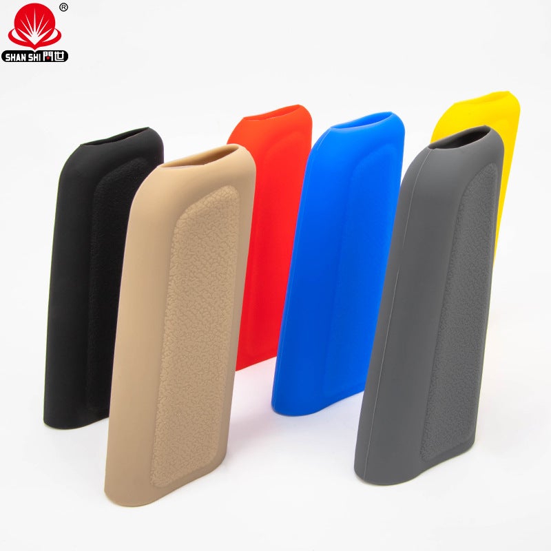 Suitable For Ford Ford Gear Cover Silicone Gear Cover Universal Non-Slip Car Hand Brake Cover Manual Gear Handle Head Cover - Image 5