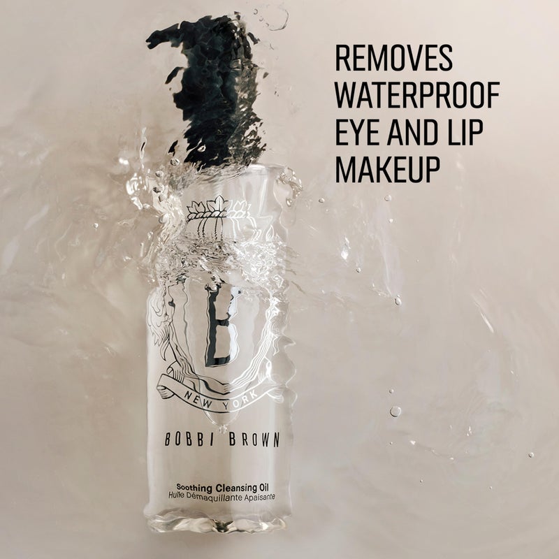 Bobbi Brown Soothing Cleansing Oil | Water-Light, Gentle Facial Cleanser for Waterproof Makeup | Non-Greasy Formula with Tsubaki Oil, 3.4 Fl Oz - Image 4