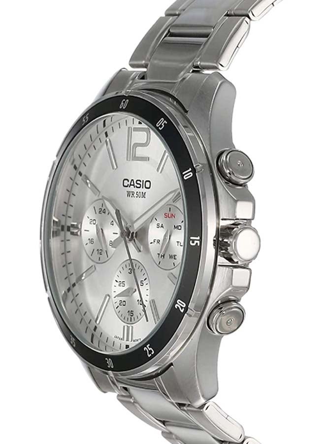 CASIO Men Water Resistant Chronograph Watch MTP1374D-7A - Image 3