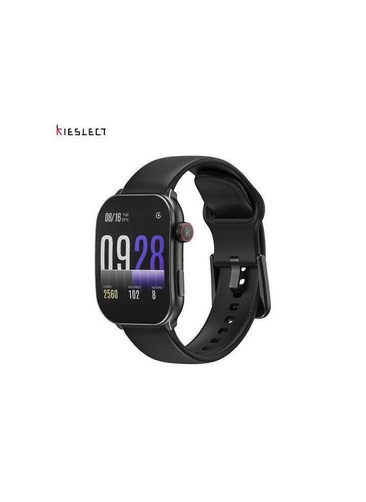 KIESLECT - kieslect balancs smart watch latest version IP68 waterproof Capacity: 300mAh Up to 10 days with normal use More than 100 hours 2.01 inch large AMOLED screen - Image 1