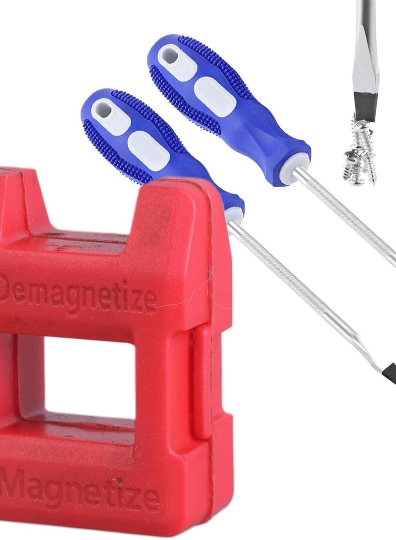 GGOOT 2 in 1 Screwdriver Magnetizers Tool for Screwdrivers Tips Screw Bits Practical Small Hardware Simple - Image 2
