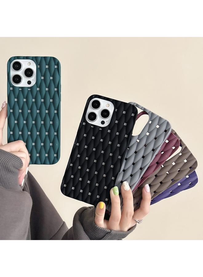 اس-توب جراب لهاتف iPhone 14 Weave Cooling بلون سادة من مادة TPU - Image 3