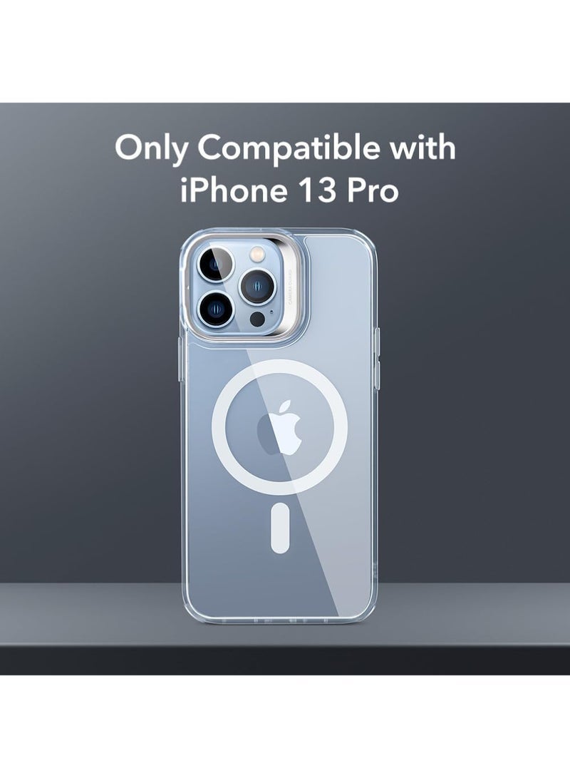 Captaintech MagSafe Case for iPhone 13 Pro -Grade Shockproof Protection with Built-in Camera Ring Stand | Magnetic Phone Cover - Image 2