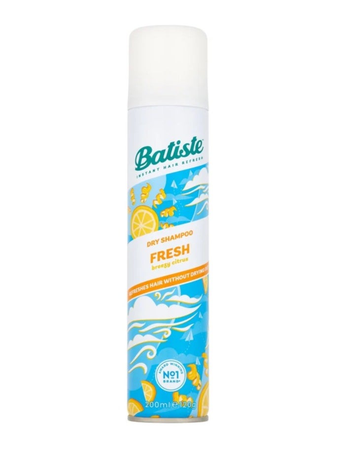 Batiste Fresh Hair Dry Shampoo 200ml 