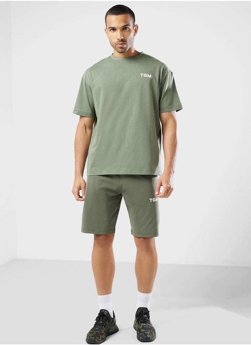 The Giving Movement - Washed  Shorts - Image 1