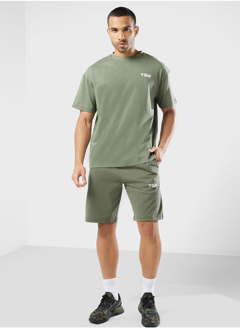 The Giving Movement - Washed  Shorts - Image 1