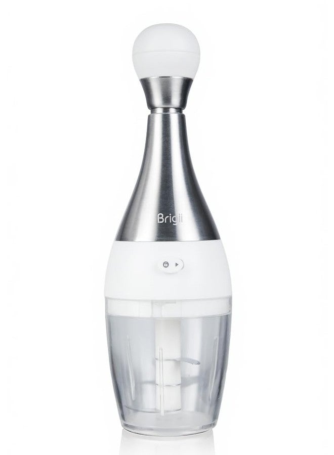 Brigii Garlic Press,Onion vegetable chopper,Food Chopper,Garlic Mincer, for Ginger, Chili, Nuts - Chop into Minced, Dishwasher Safe - Image 1