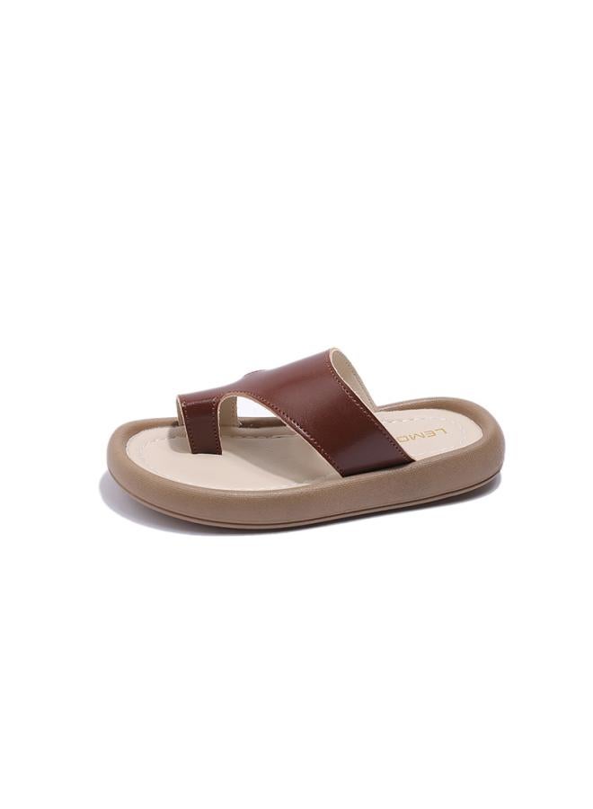 Korean Style Flip-flops Casual Children's Sandals For Children And Girls Flat Heel Flat Slippers Summer Children's Shoes - Image 5