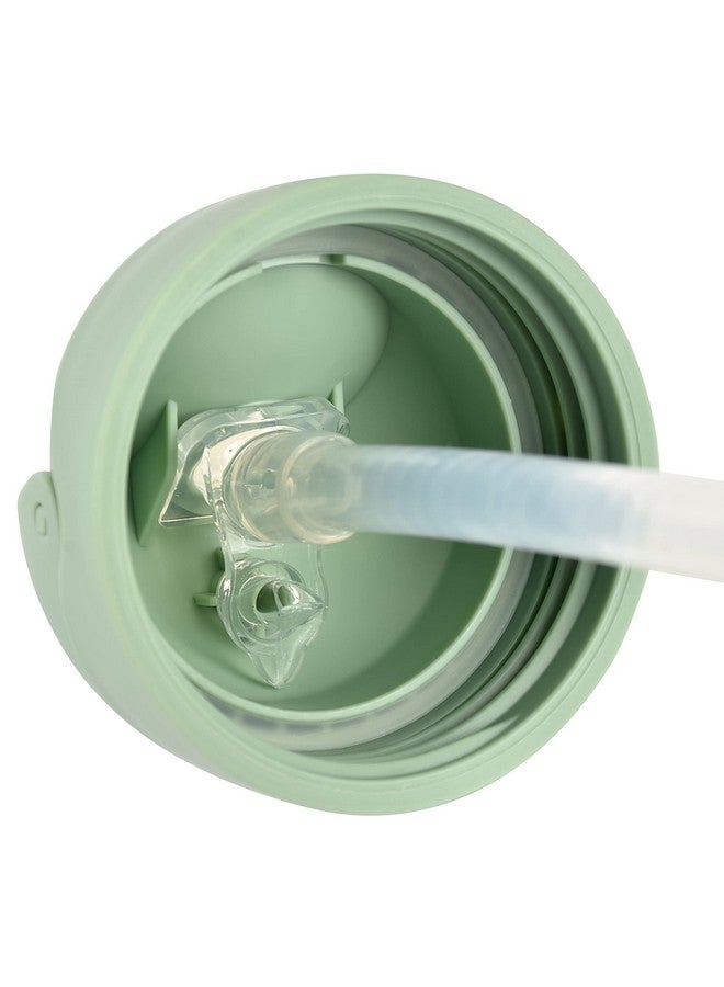 بيابا كوب سيبي من القش مع مقابض قابلة للإزالة، كوب سيبي مع القش، كوب للأطفال من القش، كوب للأطفال الصغار، أكواب من القش للأطفال بعمر 8+ أشهر، 10 أونصة من المريمية - Image 3