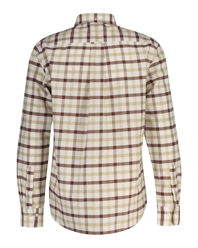 GANT  Regular Oxford Check Shirt for Men | Best Price UAE