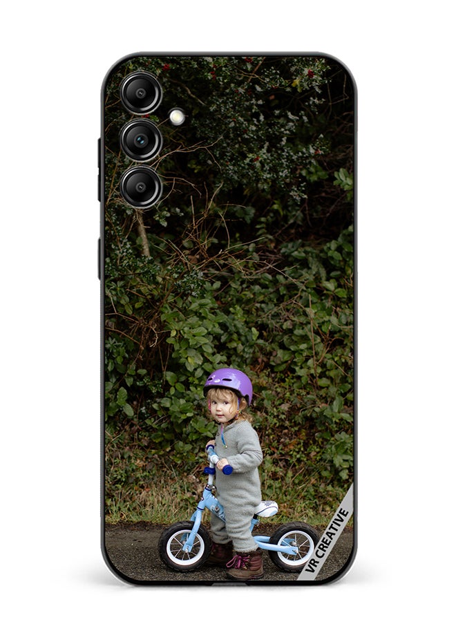 VR CREATIVE Protective Case Cover For Samsung Galaxy A15 5G/A15 Bicycle Baby Design Multicolour - Image 1