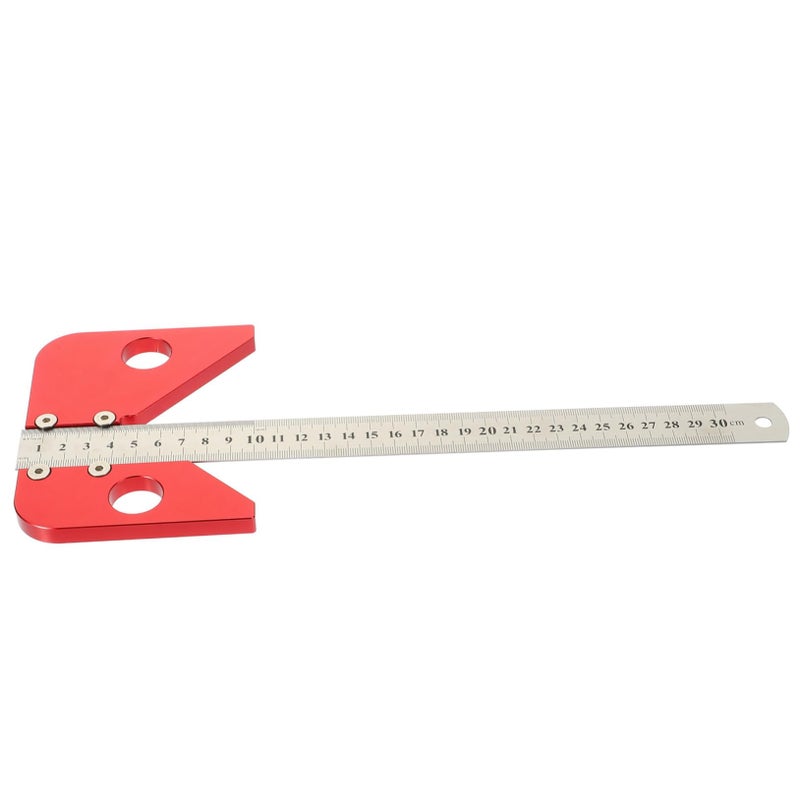 Precision Woodworking Angle Scribe Center Finder Measuring Tool Set - Image 2