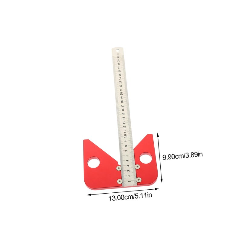Precision Woodworking Angle Scribe Center Finder Measuring Tool Set - Image 3