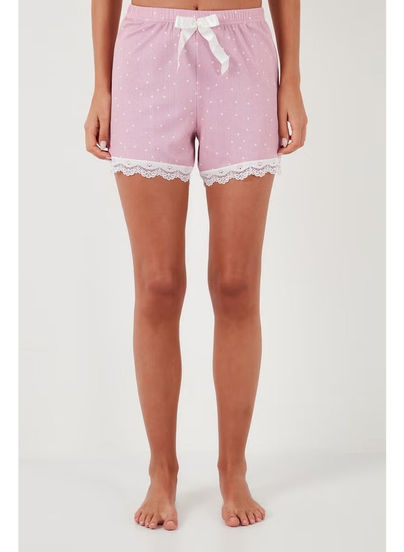 Lela Regular Fit Rope Strap Mini Pajama Set with Shorts Women's Pajama Set 65780117 - Image 4