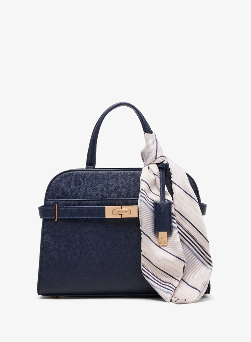 ANNE KLEIN Anne Klein Logo Detail Satchel Bag