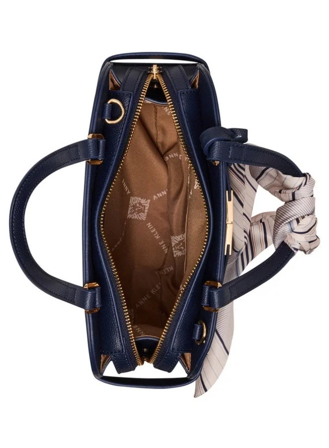 Anne Klein  Anne Klein Akh6036-Nvy Blue Women's Satchel for Women | Best Price UAE