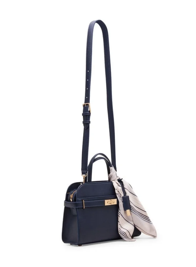 Anne Klein  Anne Klein Akh6036-Nvy Blue Women's Satchel for Women | Best Price UAE