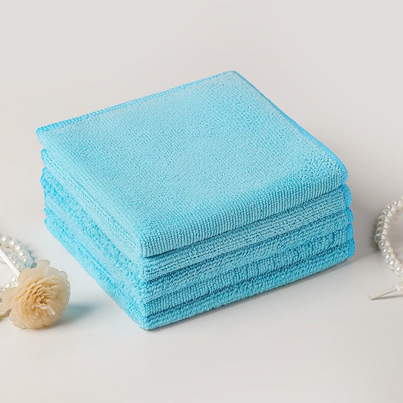 Generic Ultrafine Fiber Cleaning Cloths Kitchen sky blue