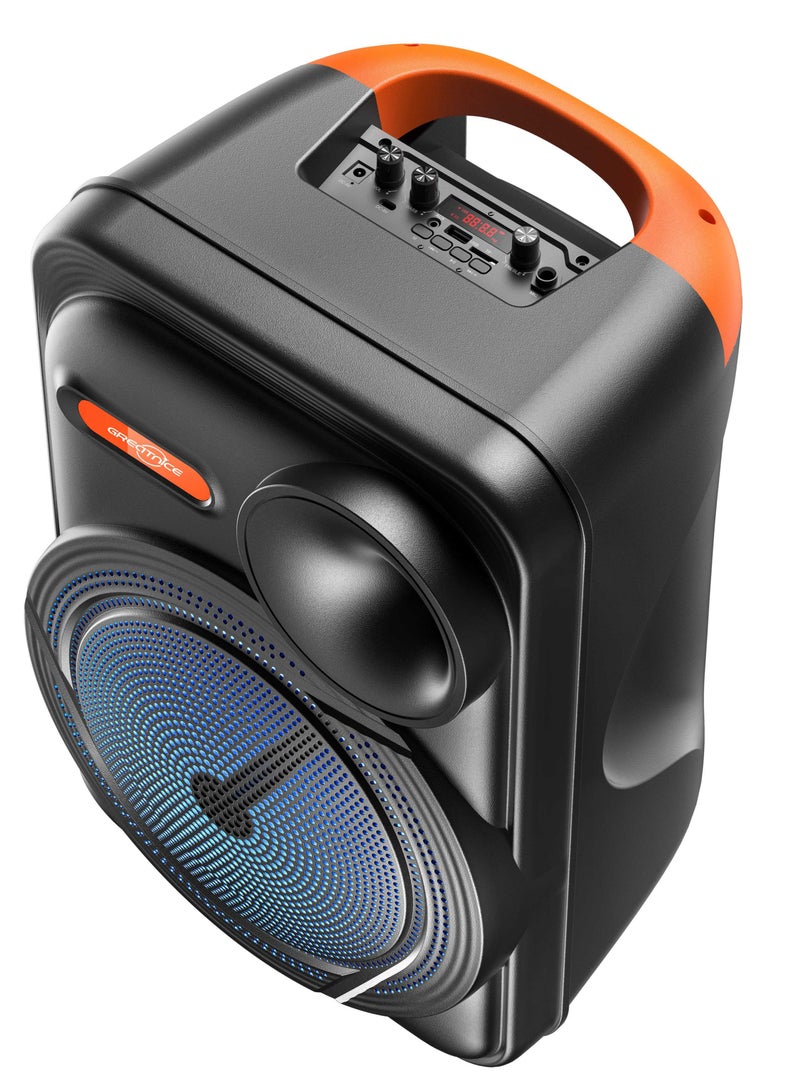 GREATNICE Wireless Bluetooth Speaker, Stereo Sound, FM Radio, TF Memory, USB Input, Mic Input rechargeable - Image 3