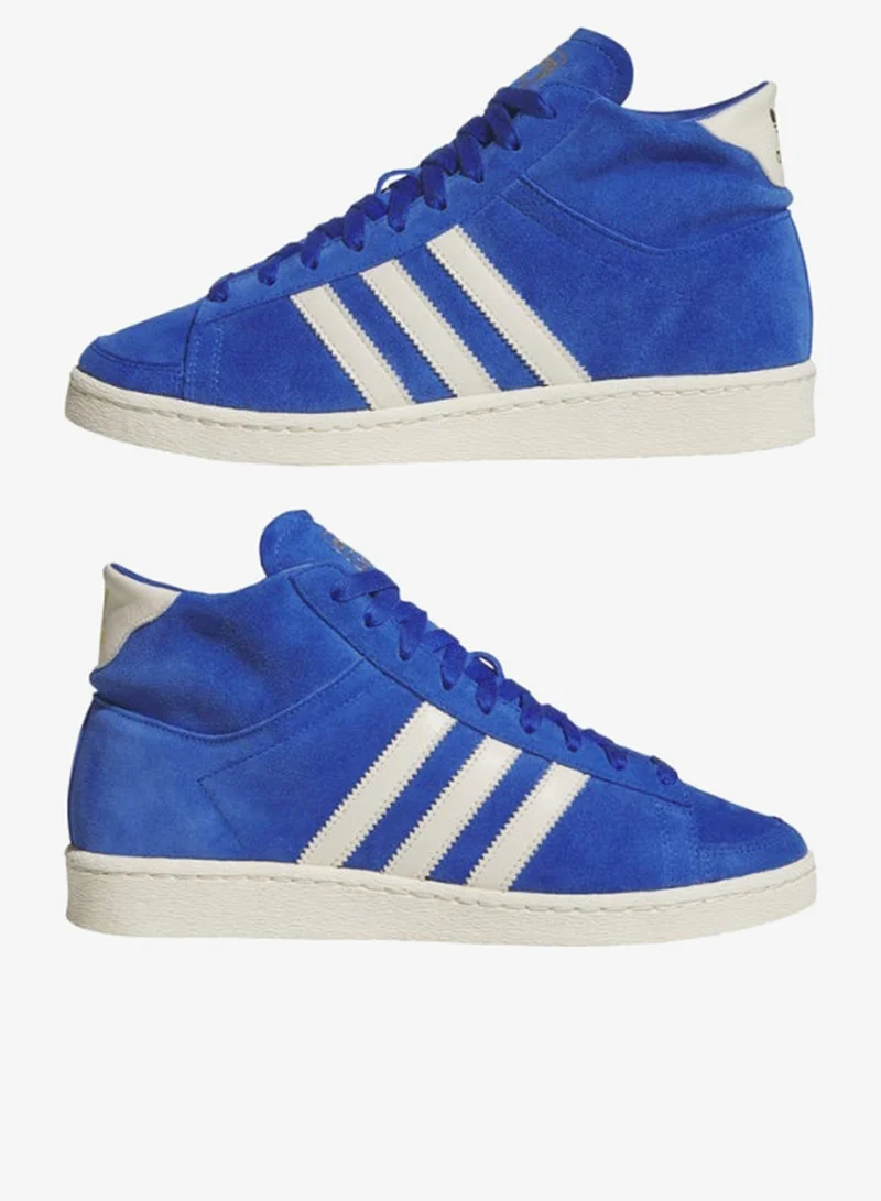 Adidas Originals Jabbar Hi Blue Basketball Shoes