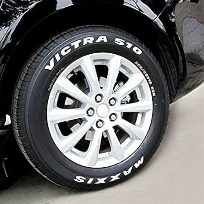 AQ AQSON AQSON 10 Pcs Waterproof Permanent Tyre Tread Rubber Marker Paint Pen - White - Image 3