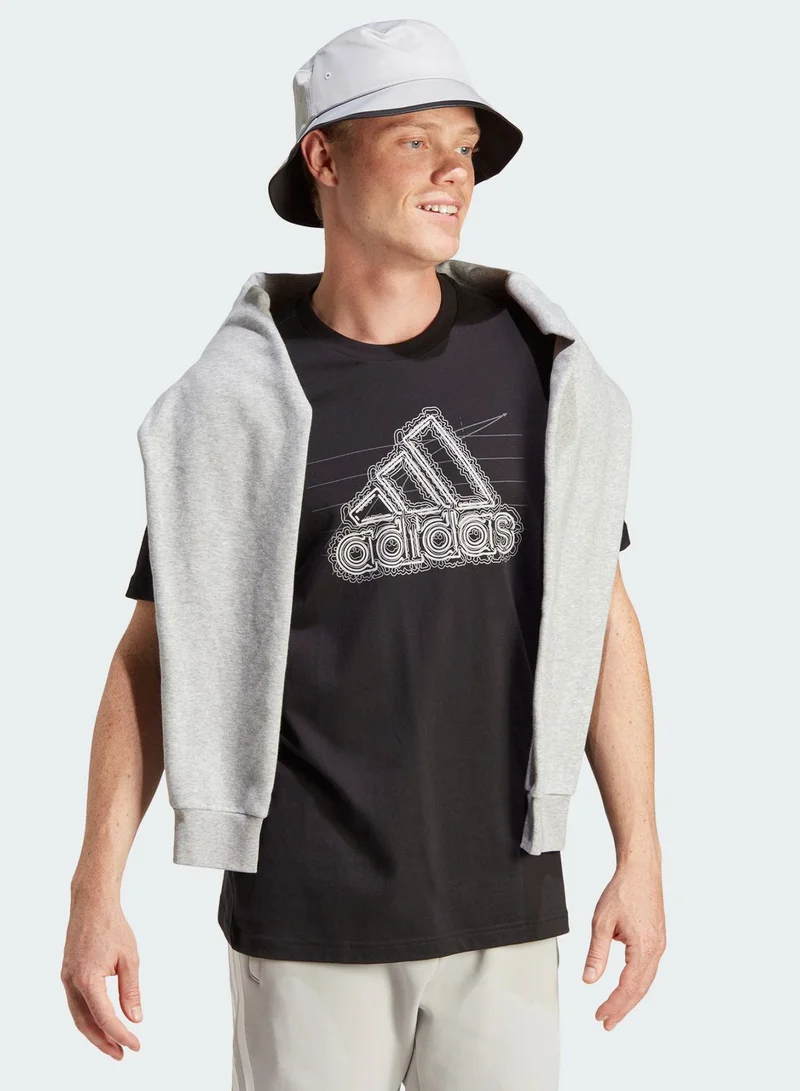 Adidas Growth Badge Of Sport T-Shirt