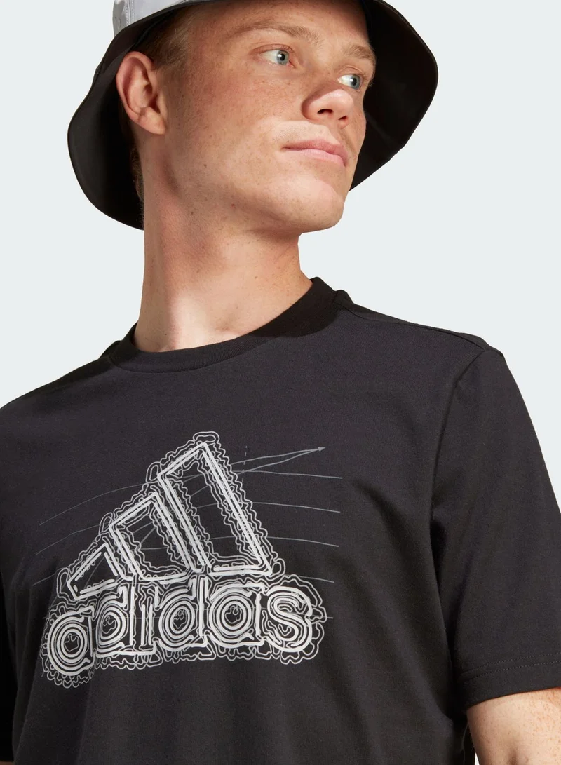 Adidas Growth Badge Of Sport T-Shirt