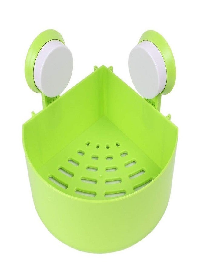 kytaste Strong Suction Cup Bathroom Rack Triangle Corner Bathroom Corner Shelf Hanging On The Kitchen Wall Storage Holder Organizer - Image 1