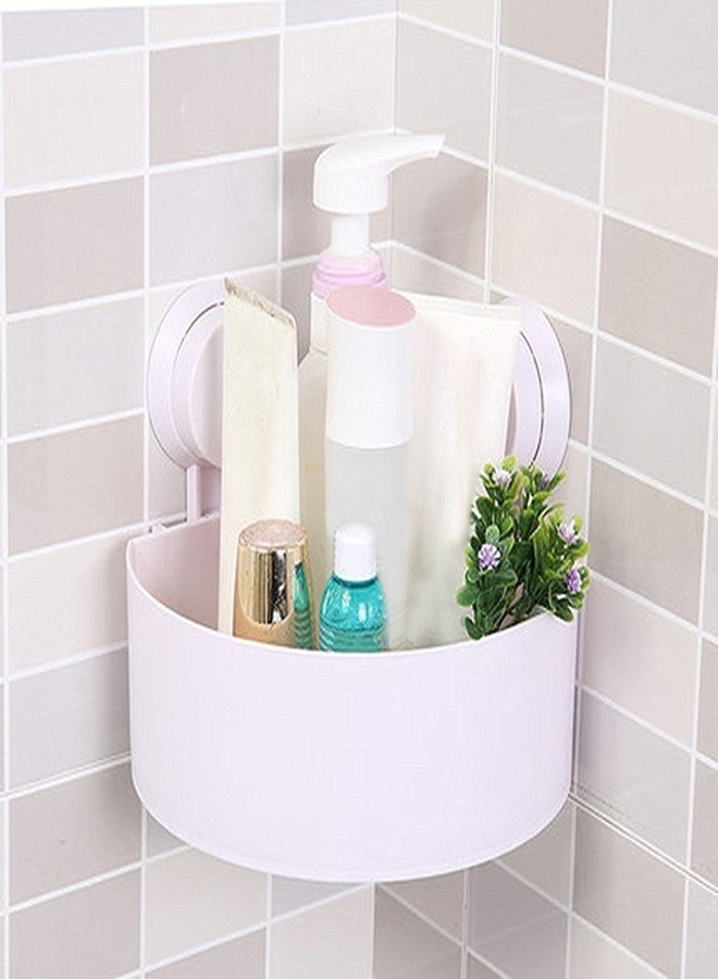 kytaste Strong Suction Cup Bathroom Rack Triangle Corner Bathroom Corner Shelf Hanging On The Kitchen Wall Storage Holder Organizer - Image 3