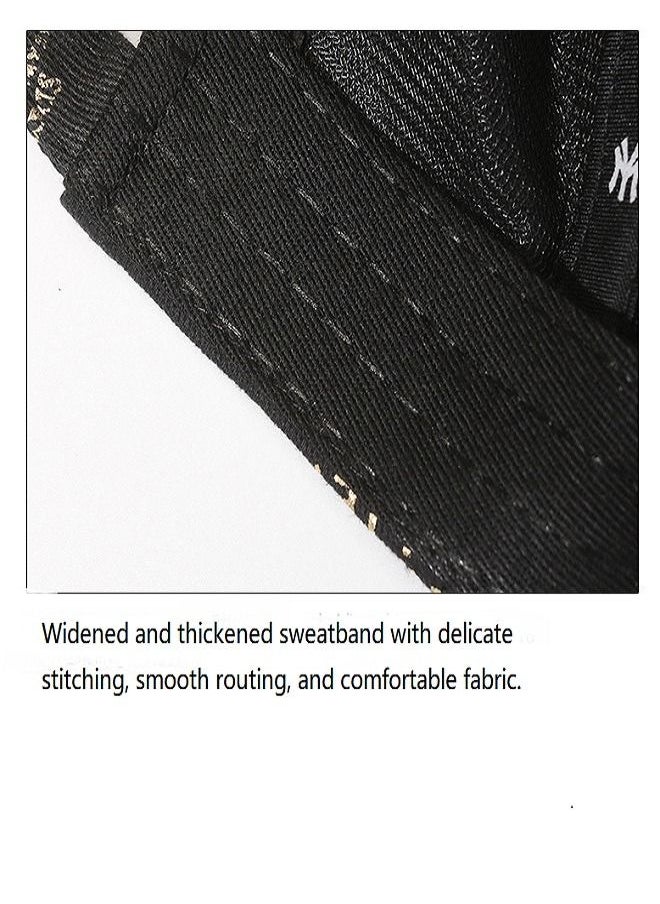 Generic - Hats for men and women New outdoor sports baseball cap Gold thread embroidered letter cap casual cap for lovers - Image 1