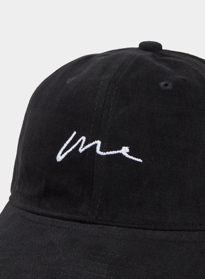 Styli Black Embroidered Baseball Cap - Image 3