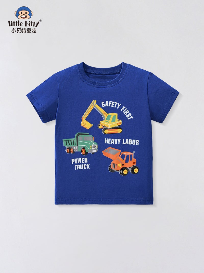 Children'S Short-Sleeved T-Shirt Boys Short-Sleeved T-Shirt Boys Summer Top 2025 I Children'S Short-Sleeved T-Shirt - Image 2