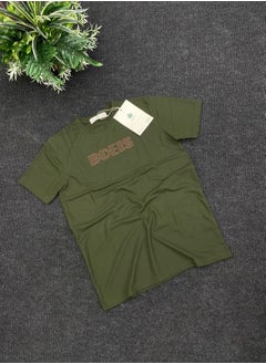 CALZADO Calzado Men's Trendy New Version T-shirt,Classic Cotton Round Neck T-Shirt 