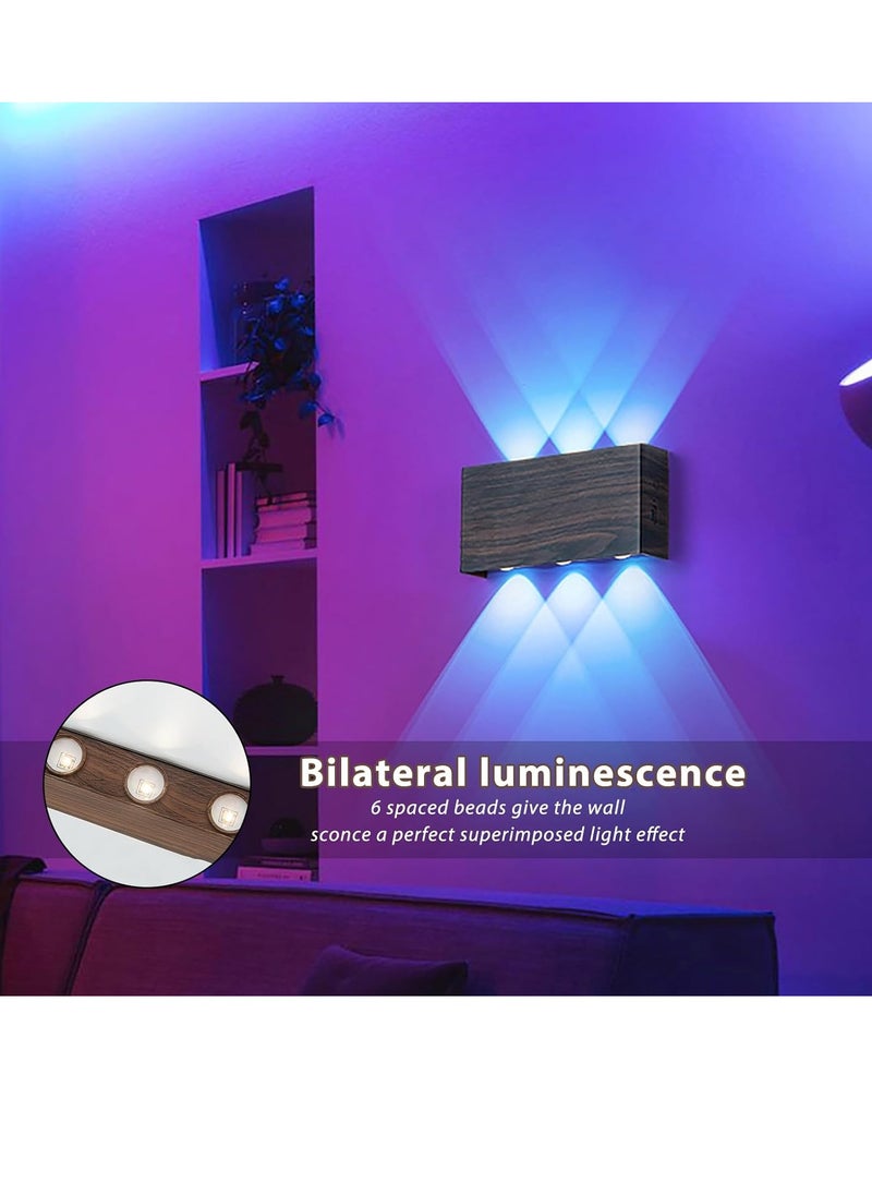 Generic Color RGB Battery Wall Light with Touch Control Switch LED Magnetic Battery Wall Light 5000 mAh Wireless Wall Light Ideal for Attic Hallway Bedrooms  - Image 2