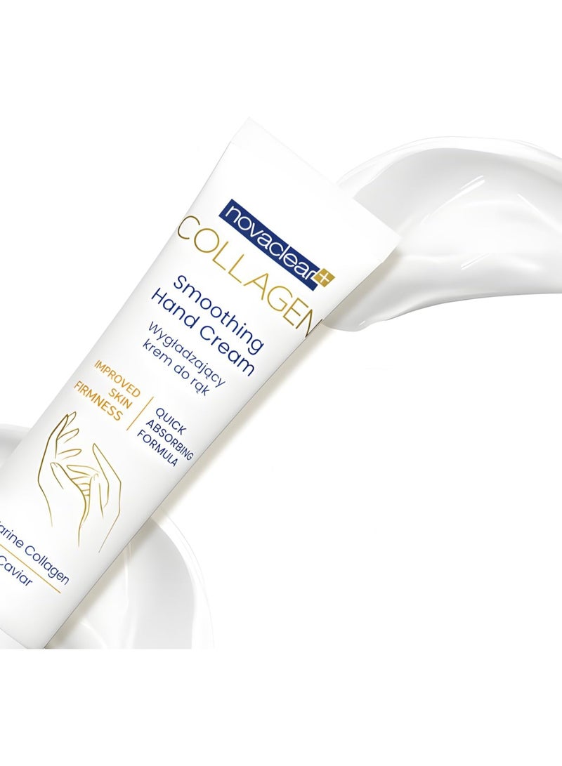 Novaclear Collagen Smoothing Hand Cream 50ml – Anti-Aging Hand Moisturizer with Marine Collagen, Caviar Extract & Vitamin E, SPF 10 - Image 2