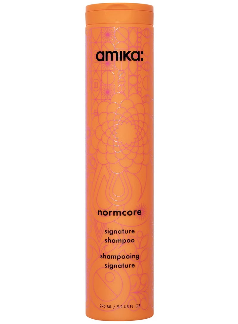 amika Normcore Signature Shampoo 275ml - Image 1