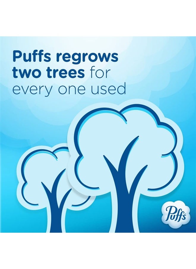 Puffs - Ultra Soft Non-Lotion Tissues, 10 Cubes, 56 Tissues Per Box - Image 1