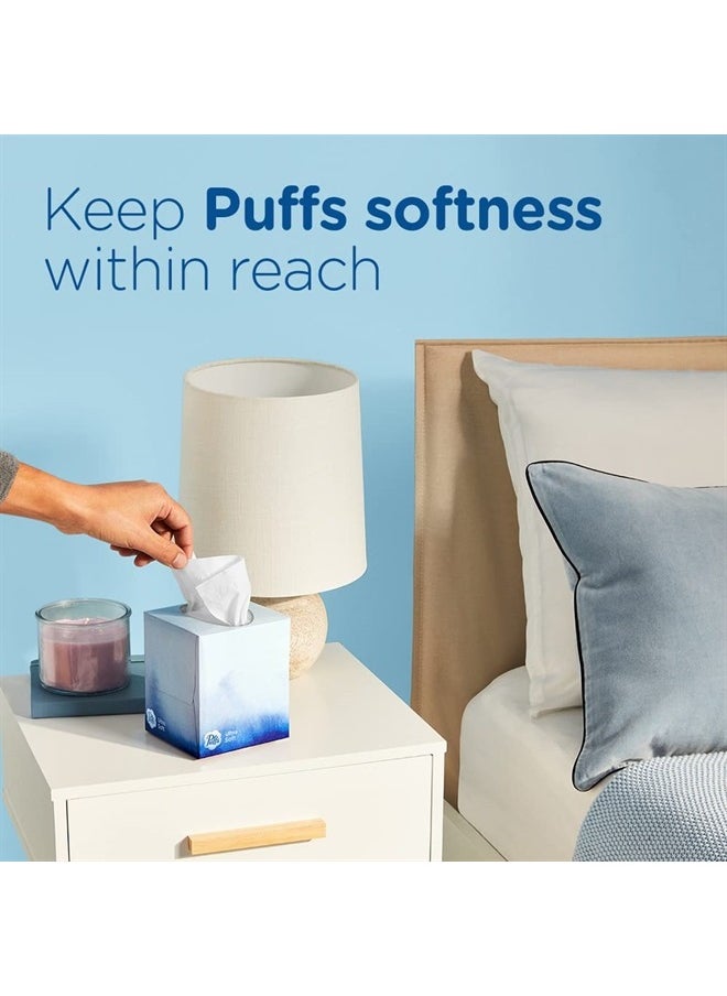 Puffs - Ultra Soft Non-Lotion Tissues, 10 Cubes, 56 Tissues Per Box - Image 1