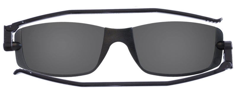 Nannini Solemio Temples Grey Lens 3A Sunglass (Black) - Image 1