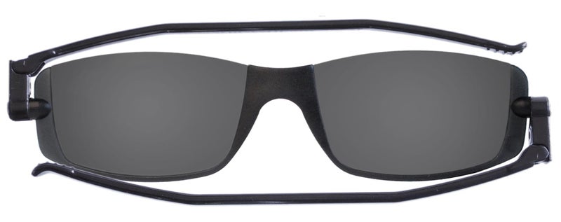 Nannini Solemio Temples Grey Lens 3A Sunglass (Black) - Image 2
