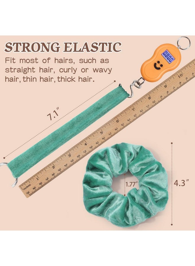 OCATO 24Pcs Scrunchies: Cute Elastic Hair Ties, Ponytail Holders for Girls and Women - Hair Accessories with Gift Bag for Gym, Dance, Party Favors - Image 4